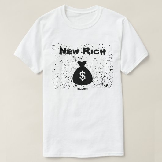T-shirt Nouveau Rich (Design devant)