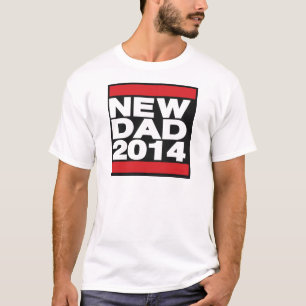 T-shirt Nouveau rouge du papa 2014