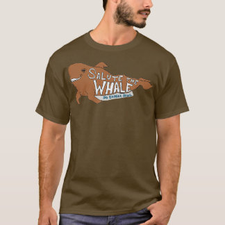 T-shirt NOUVEAU salut à la baleine