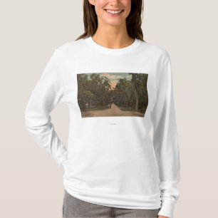 T-shirt Nouveau Smyrna, la Floride - vue de magnolia