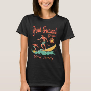 T-shirt Nouveau surfeur du New Jersey Point Pleasant Beach