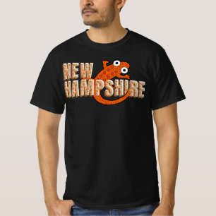 T-shirt Nouveau triton tacheté rouge symbole de l'État du