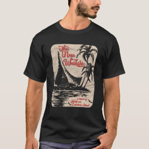 T-shirt Nouveau Waikiki Tiki Bar Hawaiian Style Retro les