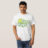 T-shirt Nouveauté de Free Hugs (Devant entier)