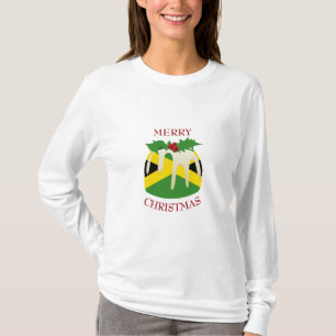 T-shirt Nouveauté   JAMAICA FLAG   Pudding de Noël
