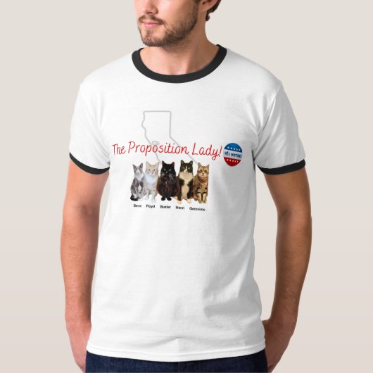 T-shirt NOUVEAUTÉ ! Proposition Lady Ringer Tee (Devant)