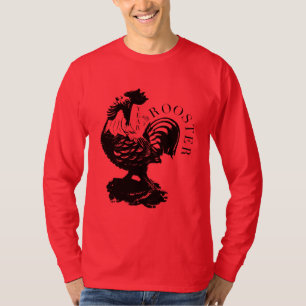 T-shirt Nouvel an 2017, année rouge du coq chanceux chinoi