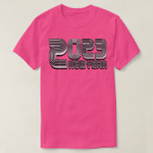 T-shirt Nouvel An 2023 Silver Text (Design devant)