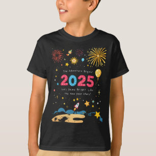 T-shirt Nouvel An 2025 Enfants
