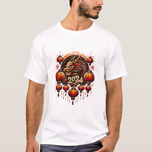 T-shirt nouvel an chinois 2024 (Devant)