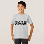 T-shirt Nouvel An chinois du chien KT (Devant entier)