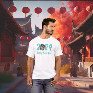 T-shirt Nouvel An chinois du dragon Cadeau chinois Zodiac