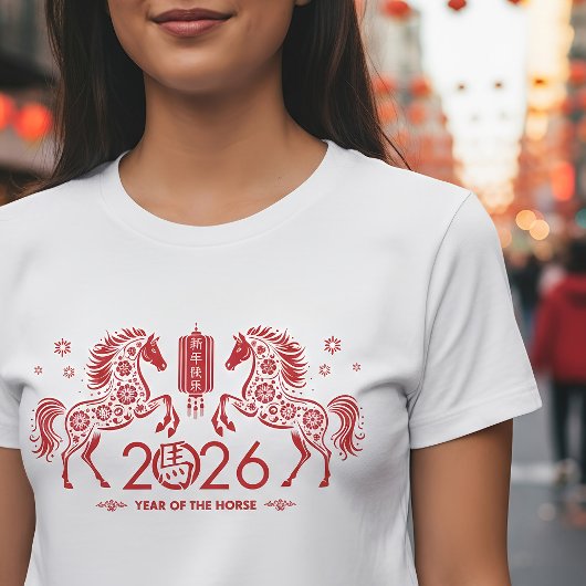 T-shirt Nouvel an chinois du Fire Horse 2026