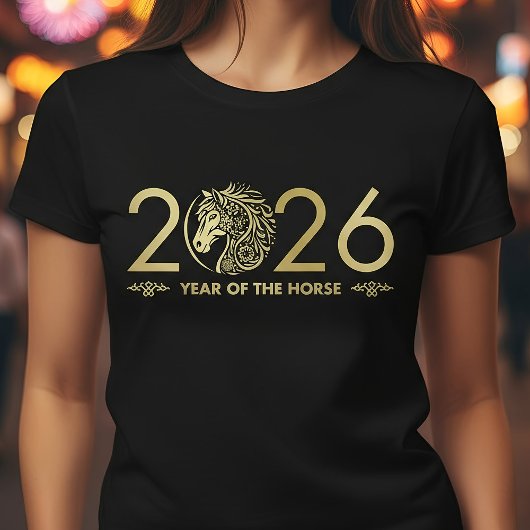 T-shirt Nouvel an chinois du Fire Horse 2026