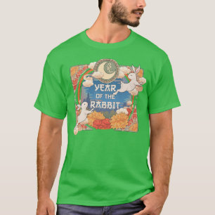 T-shirt Nouvel An chinois du lapin 2023 Joyeux Lunar Ne