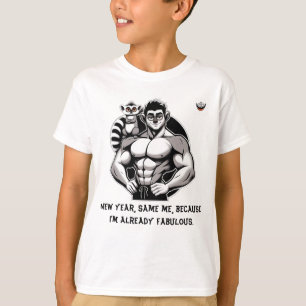 T-shirt Nouvel An Enfants, Même Moi