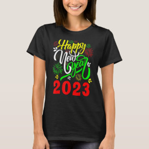 T-shirt Nouvel An Eve Party Fournitures Enfants NYE 2023 H