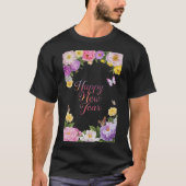 T-shirt Nouvel An, objectifs plus grands (Devant)