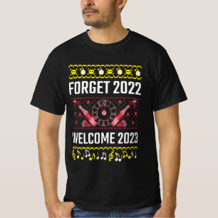 T-Shirt Nouvel An Oubliez 2022 Bienvenue 2023