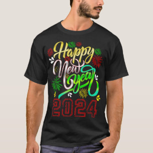 T-shirt Nouvel An Soirée 2024 Noël 2023 Bonne Nouvelle