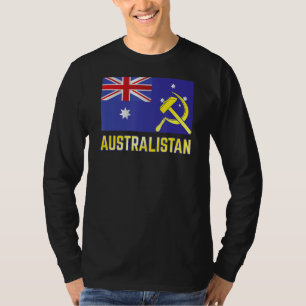 T-shirt Nouvel Australie Drapeau Australistan Drapeau drôl