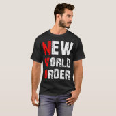 T-shirt Nouvel ordre mondial (Devant entier)