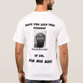 T-shirt nouvel osama (Dos)