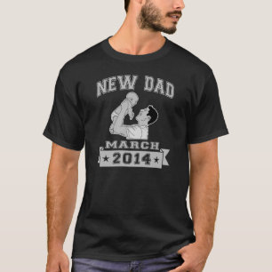 T-shirt Nouvel papa en mars 2014