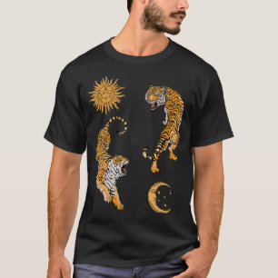 T-shirt Nouvelle Année Chinoise Zodiaque Ying Yang Vintage