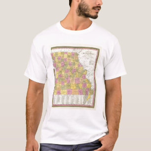 T-shirt Nouvelle carte du Missouri
