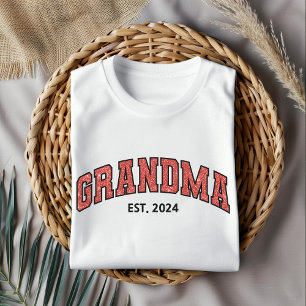 T-shirt Nouvelle chemise à paillettes pour grand-mère, cad