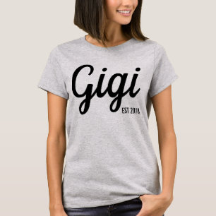 T-shirt Nouvelle chemise de grand-maman de Gigi