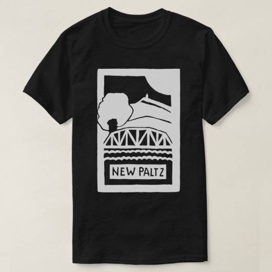 T-shirt Nouvelle coupe Lino numérisée Paltz (Design devant)