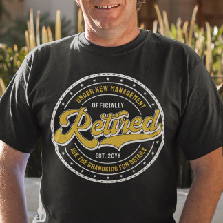 T-shirt Nouvelle Direction Demande Drôle Retraité aux Peti