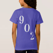 T-shirt Nouvelle-Écosse Nouvelle-Écosse 902 halifa (Dos)