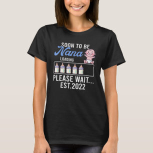 T-shirt Nouvelle Faire-part De Grossesse De Grand-Mère Bie