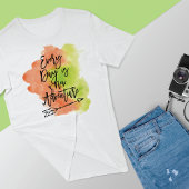 T-shirt Nouvelle flèche d'encre pour devis d'aventure