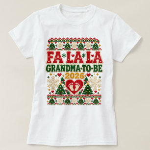 T-shirt Nouvelle grand-mère Noël 2026