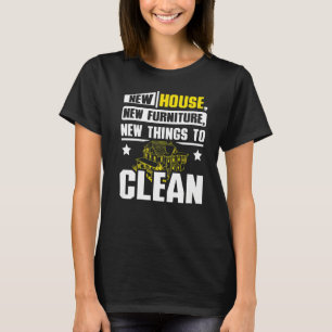 T-shirt Nouvelle maison nouveaux meubles nouvelles choses 