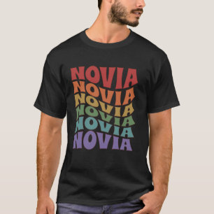 T-shirt Nouvelle mariée espagnole latina enterrement de vi