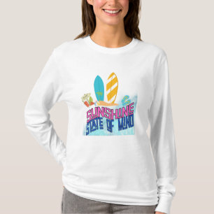 T-shirt Nouvelle mode femmes adulte tri-mélange manches lo