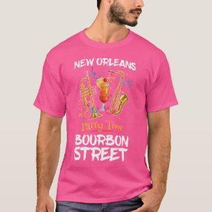 T-shirt Nouvelle-Orléans Louisiane Bourbon Street Jazz Par