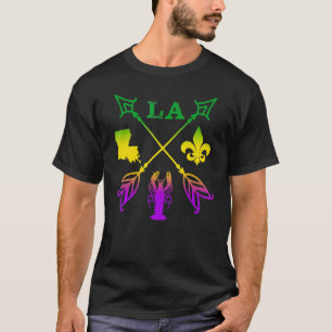 T-shirt Nouvelle-Orléans Mardi Gras Louisiana Arrow