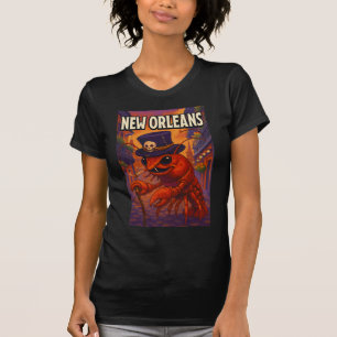 T-shirt Nouvelle-Orléans Theme Crawfish Voodooman