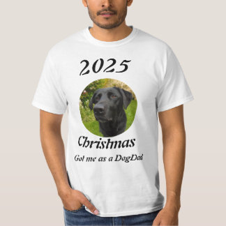 T-shirt Nouvelle photo de Noël DogDad