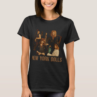 T-shirt Nouvelle poupées de New York Portrait de groupe de