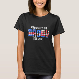 T-shirt Nouvelle première fois papa police application de