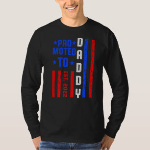 T-shirt Nouvelle première fois papa police police applicat