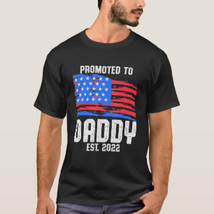 T-shirt Nouvelle première fois papa police police applicat