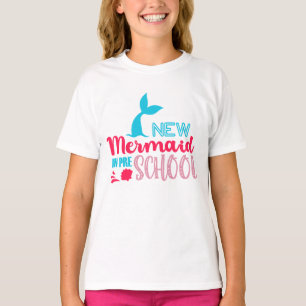 T-shirt Nouvelle queue de sirène maternelle